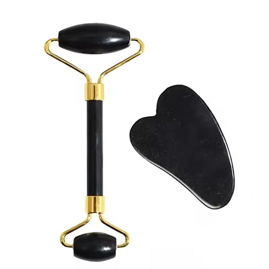 Orvix™ Natural Jade Roller & Gua Sha Facial Massager